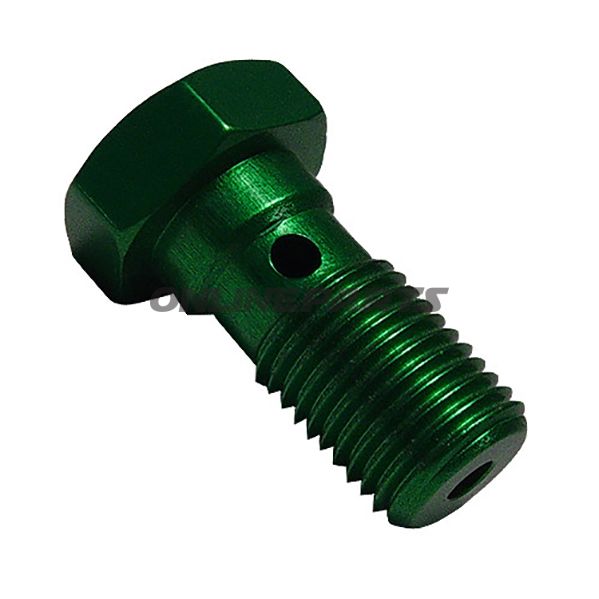 Banjo Bolt Single M10x1.00 Greenalu Grün