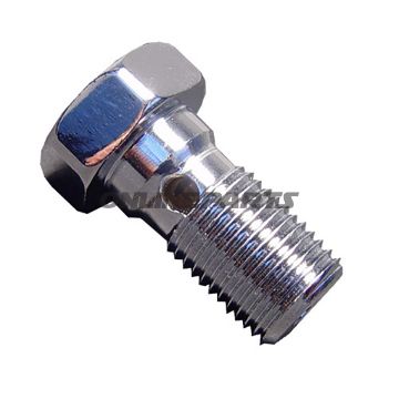 Banjo Bolt Single M10x1.00 Chromealu Chrom