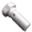 Banjo Bolt Single M10x1.25 Silveralu Silber