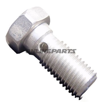 Banjo Bolt Single M10x1.25 Silveralu Silber