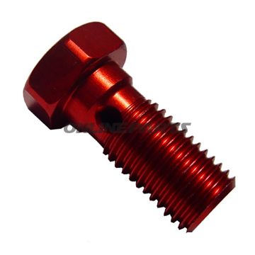 Banjo Bolt Single M10x1.25Red