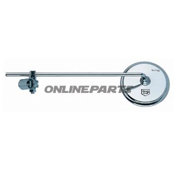 Mirror Chrome Round1 Piece - Fits Left & Right