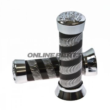 Grips Chrom/Black Jmpd.1Zoll. L.133Mm Closed