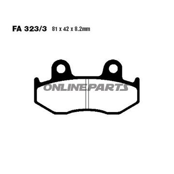 Brake Pads Scooter Ebc Sfa323/3