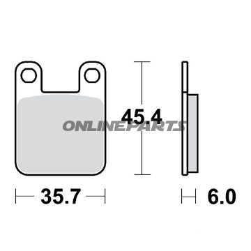 Brake Pads Rq Trw Lucalternative: 7322787