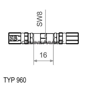 Clutch Variotyp960 Edelstahl
