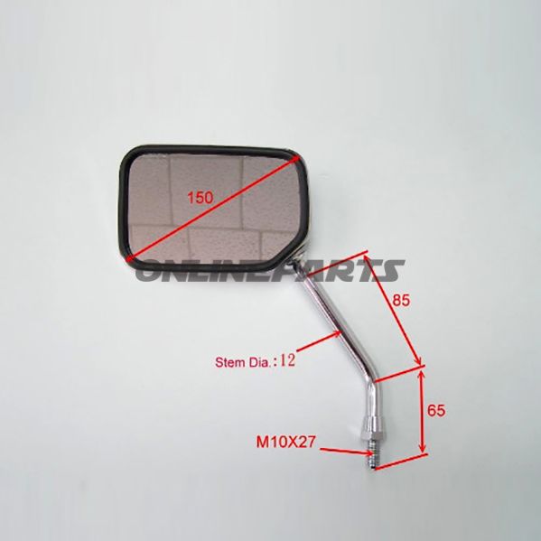 Mirror Chrome Jmpright Hand