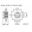 Front Sprocket 17Tooth Pitch 520Narrow Spline 21.4/25