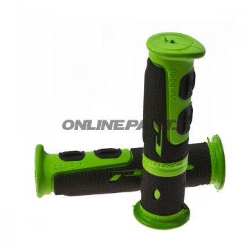 Progrip Atv Grips Black/Greend=22Mm L=125Mm Closed