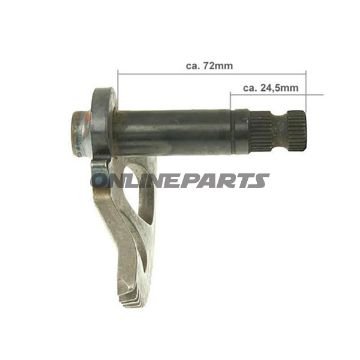 Kickstart Shaft72 Mm/24 Mm