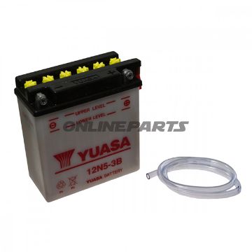 Battery Motorcycle 12N5-3B Yuasajmt 7073158 0068 6On 0069