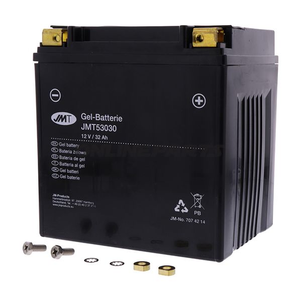Battery 53030 Gel 30Ah Jmt See 7071004/3844/9098 Motorcycle
