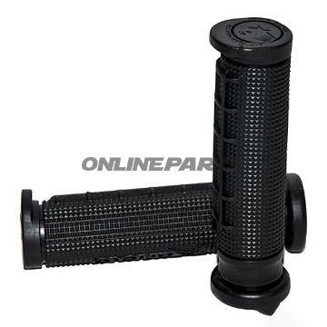 Grips Atv/Quad Blackd.22Mm. L.125Mm Closed