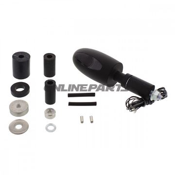 Indicator Bl 1000Bar End Fit Black Tinted Lens