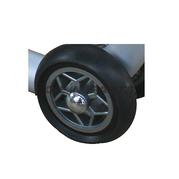 Paddock Stand Replacement Wheelplastic Wheel / Rubber Tyre