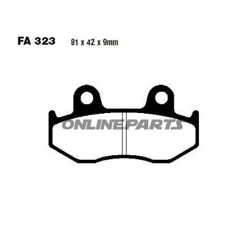 Brake Pads Scooter Sintered Hh Ebc Sfa323hhaltn 7873524