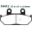 Brake Pads Scooter Sintered Hh Ebc Sfa412hhaltn 7874035