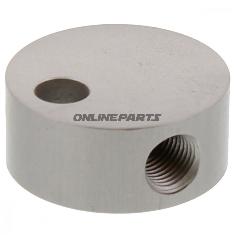 3 Way Manifold Threadedtyp834 3/8 Unf Silver
