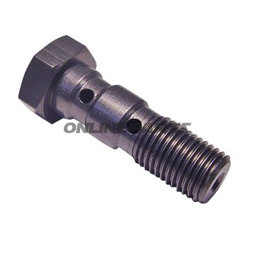 Banjo Bolt Double 3/8´-24 Anthracitealu Anthrazit