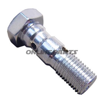 Banjo Bolt Double 3/8´-24 Chromealu Chrom