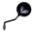 Mirror Black Roundright Hand