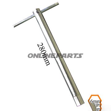 Spark Plug Tool Sw16 280Mmwith Retractable T-Grip Jmp