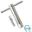 Spark Plug Tool Sw21 140Mmwith Retractable T-Grip Jmp
