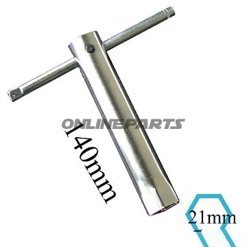 Spark Plug Tool Sw21 140Mmwith Retractable T-Grip Jmp