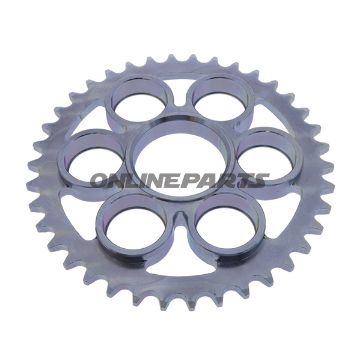 Rear Sprocket 38 Tooth 525 Silverinner Diameter 60 Bolt Spacing 91