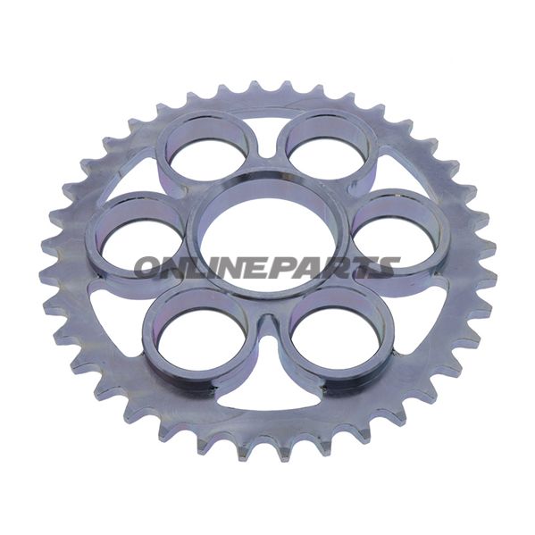Rear Sprocket 38 Tooth 525 Silverinner Diameter 60 Bolt Spacing 91