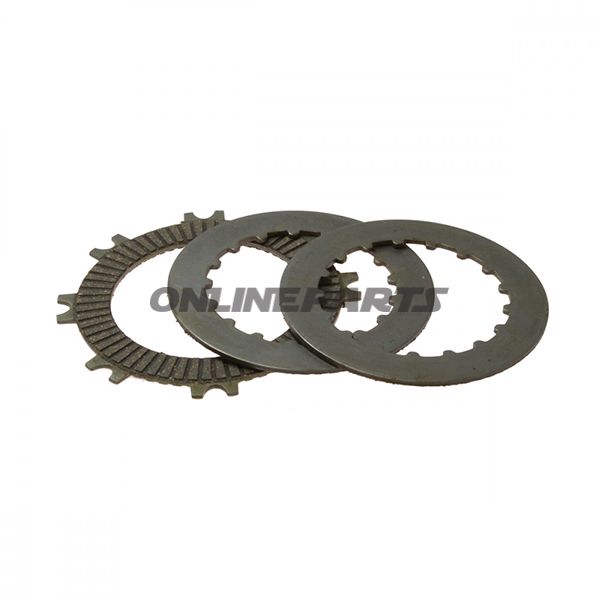 Clutch Plate Set Std Ebcfriction Plates Only