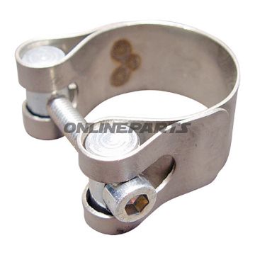 Exhaust Clamp 57Mmleo Vince Stainless Steel