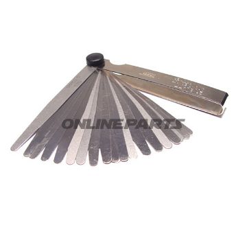 Feeler Gauge Set 0.10-0.50 Metricjmp 21 Blades