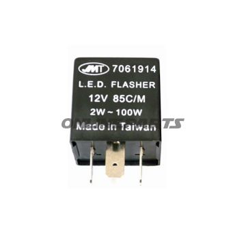 Electronic Led Flasher Indicator Relay12v 3Pole Jmp