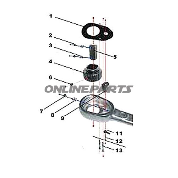 Torque Wrench Repair Kitfor 3/8 Inch Drive Jmp