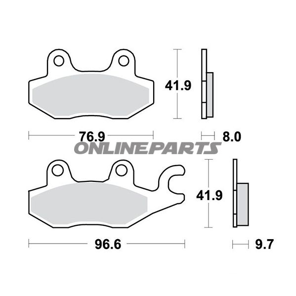 Brake Pads Std Trw Lucasoder 7376569