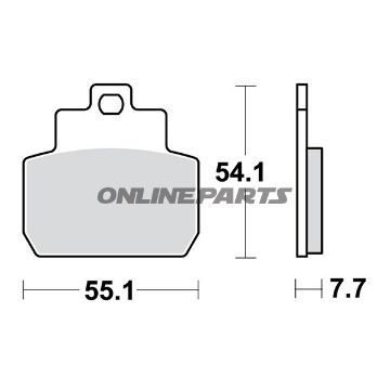 Brake Pads Std Trw Lucasalternative: 7320561