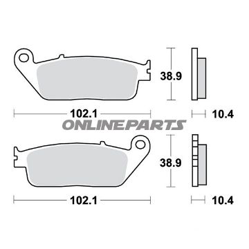 Brake Pads Std Trw Lucasoder 7322670