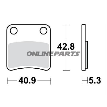 Brake Pads Std Trwaltn 7323355