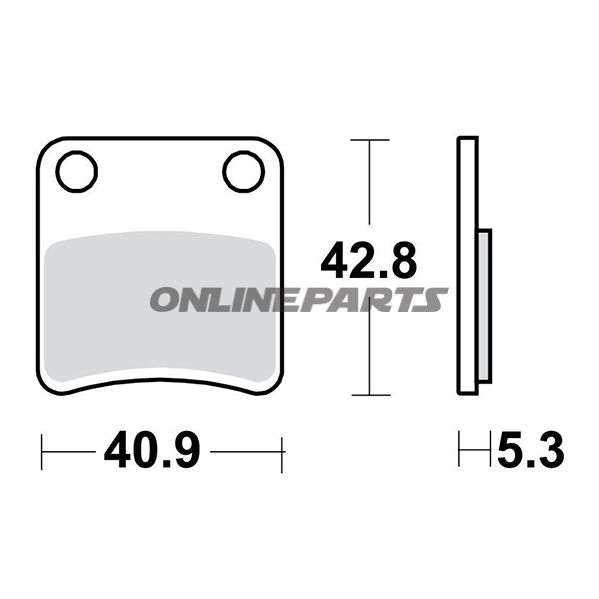 Brake Pads Std Trwaltn 7323355