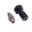 Banjo Bolt Single M10x1.25Black With Bleed Nipple