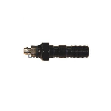 Banjo Bolt Double M10x1.00Alu Black With Bleed Nipple
