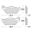 Brake Pads Scooter Sintered Srm Trwaltn 7323140
