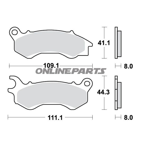 Brake Pads Std Trw Lucasalternative: 7370226