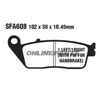 Brake Pads Scooter Ebc Sfa608