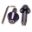 Handlebar Ends Aluminium Black13mm Jmp