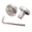 Handlebar Ends Aluminium Silver13mm Jmp