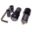 Handlebar Ends Aluminium Black17/13Mm Jmp