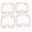 Float Bowl Gasket 4-Piece Set