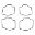 Float Chamber Gasketset Of 4